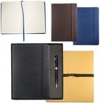 Textured Tuscany™ Journal & Executive Stylus Pen Set - Brown