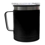 Thank You 12 Oz. Braxton Stainless Steel Mug - Black