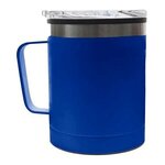 Thank You 12 Oz. Braxton Stainless Steel Mug - Blue