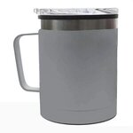 Thank You 12 Oz. Braxton Stainless Steel Mug - Gray