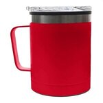 Thank You 12 Oz. Braxton Stainless Steel Mug - Red