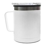 Thank You 12 Oz. Braxton Stainless Steel Mug - White