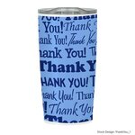 Thank You 20 Oz. Full Color Himalayan Tumbler - Thank You 1