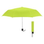 Thank You Umbrella - 42" Arc Budget Telescopic Umbrella - Lime Green