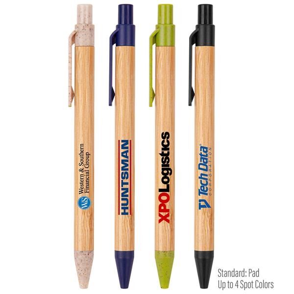 Main Product Image for The Albury Bamboo Wheat Straw Click-Action Ballpoint Pen