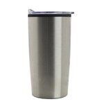 The Ally - 18 Oz Digital Stainless Steel Tumbler - Silver
