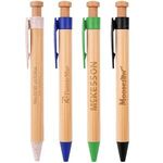 The Camden Bamboo Retractable Wheat Straw Eco-Pen -  