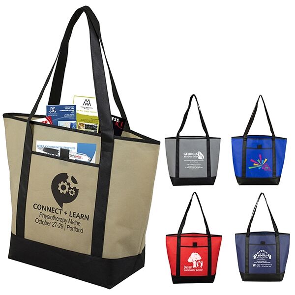 Main Product Image for "THE CITY" Life Beach, Corporate and Travel Boat Tote Bag
