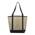 "THE CITY" Life Beach, Corporate and Travel Boat Tote Bag