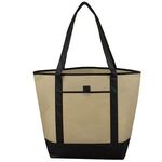 "THE CITY" Life Beach, Corporate and Travel Boat Tote Bag