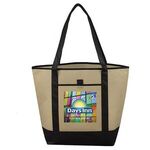 "THE CITY" Life Beach, Corporate and Travel Boat Tote Bag