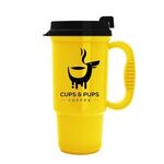 The Commuter 16 oz Insulated Auto Mug - Yellow