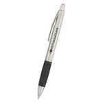 The Delta Pen - Silver With Black