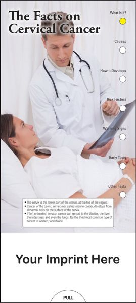 Main Product Image for The Facts On Cervical Cancer Slide Chart