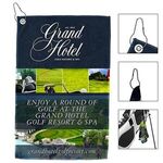 Buy The Full Color Iron Golf Towel 300gsm Thickness Full Color Sub.