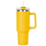 The Hippo Mug & Straw Lid with Twist Closure - 40 oz - Yellow