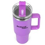 The Hippo Mug & Straw Lid with Twist Closure - 40 oz -  