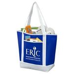 The Liberty Beach, Corporate and Travel Boat Tote Bag - Royal Blue-white