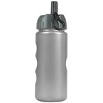 The Mini Peak 22 oz Tritan Metalike Bottle - Silver
