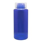 The Mountaineer - 36 oz. Tritan Bottle with Clear Cylinder - Transparent Blue