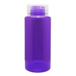 The Mountaineer - 36 oz. Tritan Bottle with Clear Cylinder - Transparent Violet