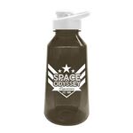 The Prism - 36 oz. Tritan bottle with Drink thru lid - Smoke