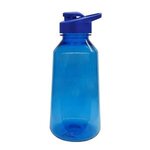 The Prism - 36 oz. Tritan bottle with Drink thru lid - Transparent Blue