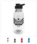 The Prism - 36 oz. Tritan bottle with Drink thru lid -  