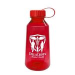 The Prism - 36 oz. Tritan Bottle with Tethered lid - Transparent Red