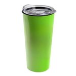 The Roadmaster - 18 Oz. Travel Tumbler With Clear Slide Lid - Lime Green