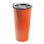 The Roadmaster - 18 Oz. Travel Tumbler With Clear Slide Lid - Orange