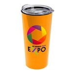 The Roadmaster - 18 Oz. Travel Tumbler With Clear Slide Lid -  