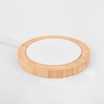 The Shreveport Wireless Charger and Bamboo Base