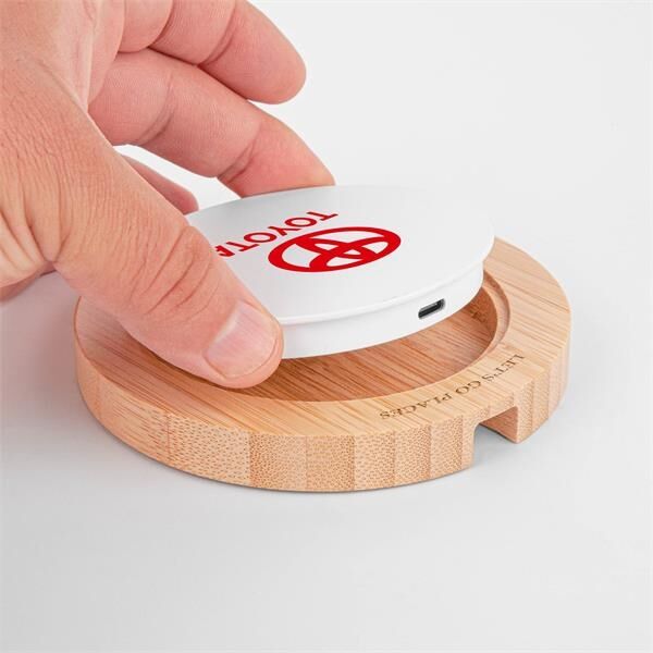 Main Product Image for The Shreveport Wireless Charger and Bamboo Base