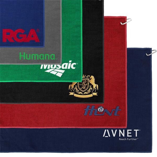 Main Product Image for Custom Printed The Waffle Golf Towel