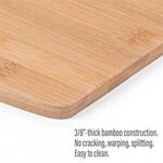The Wakefield 15.5-Inch Bamboo Cutting Board w/Silicone Ring