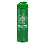 The Wave - 24 oz. Tritan™ Bottle with USA Flip lid - Transparent Green