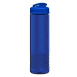 The Wave - 24 oz. Tritan(TM) Bottle with USA Flip lid - Transparent Blue