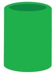 Thick Foam Can Cooler - Old School - Spring Green