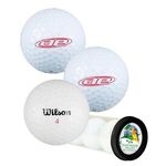 Three Ball Golf Gift Tube