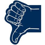 Thumb Foam Hand - Navy