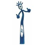 Thumbs-Up Bend-A-Pen - Blue