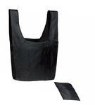 Tide Twister Folding Tote Bag - Black