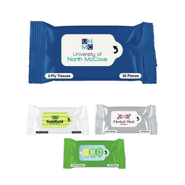 Main Product Image for Advertising Tissue Packet