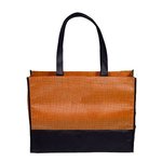 Tonal Non-Woven Tote Bag - Orange