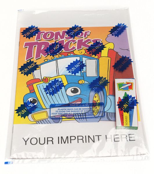 Main Product Image for Tons Of Trucks Coloring And Activity Book Fun Pack USA Made