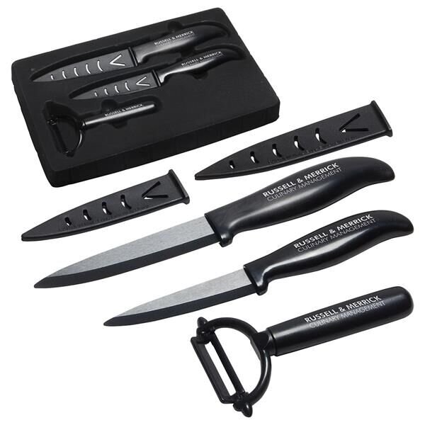 Main Product Image for Imprinted Top Choice Ceramic Knife & Peeler Set