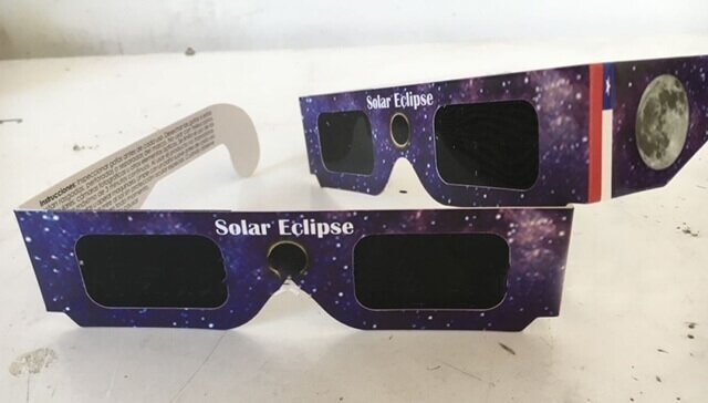 Main Product Image for Custom Printed Solar Total Eclipse Glasses