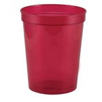 Touchdown - ColorJet - Full Color 16 Oz. Stadium Cup - Translucent Red