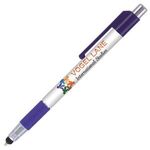 TouchWrite Pen (Digital Full Color) (weighted) - Purple/White